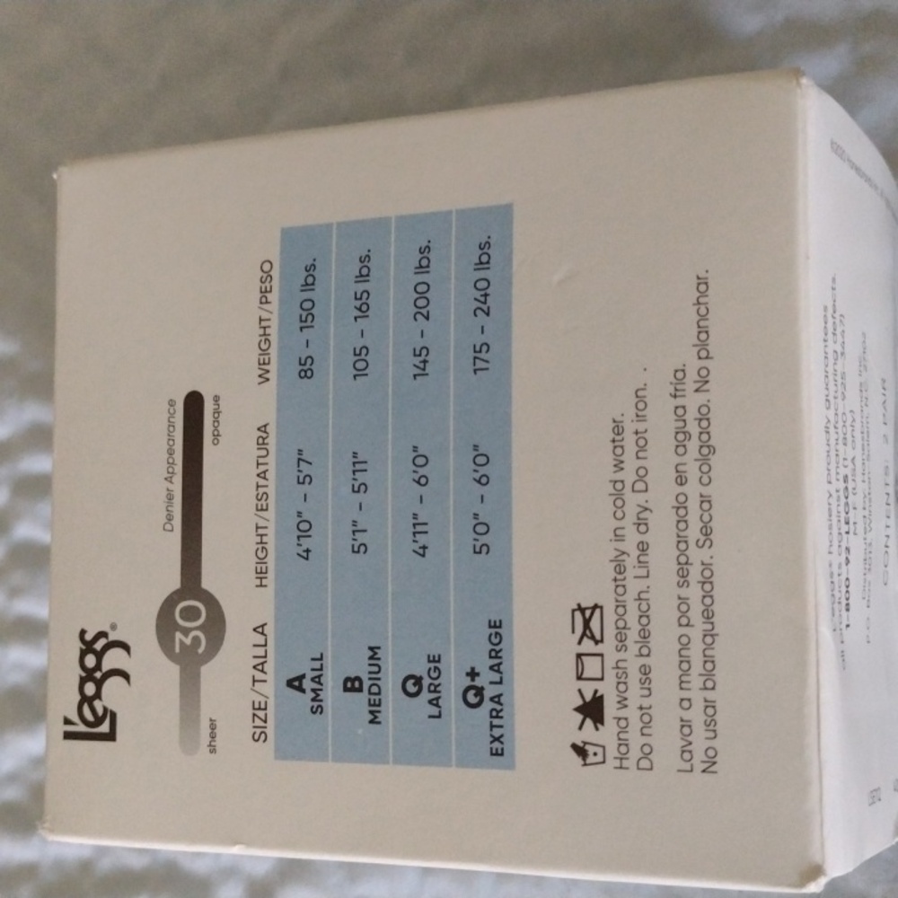 L'eggs Sheer Energy Tights Denier 30 Sz Q NUDE - Picture 2 of 2